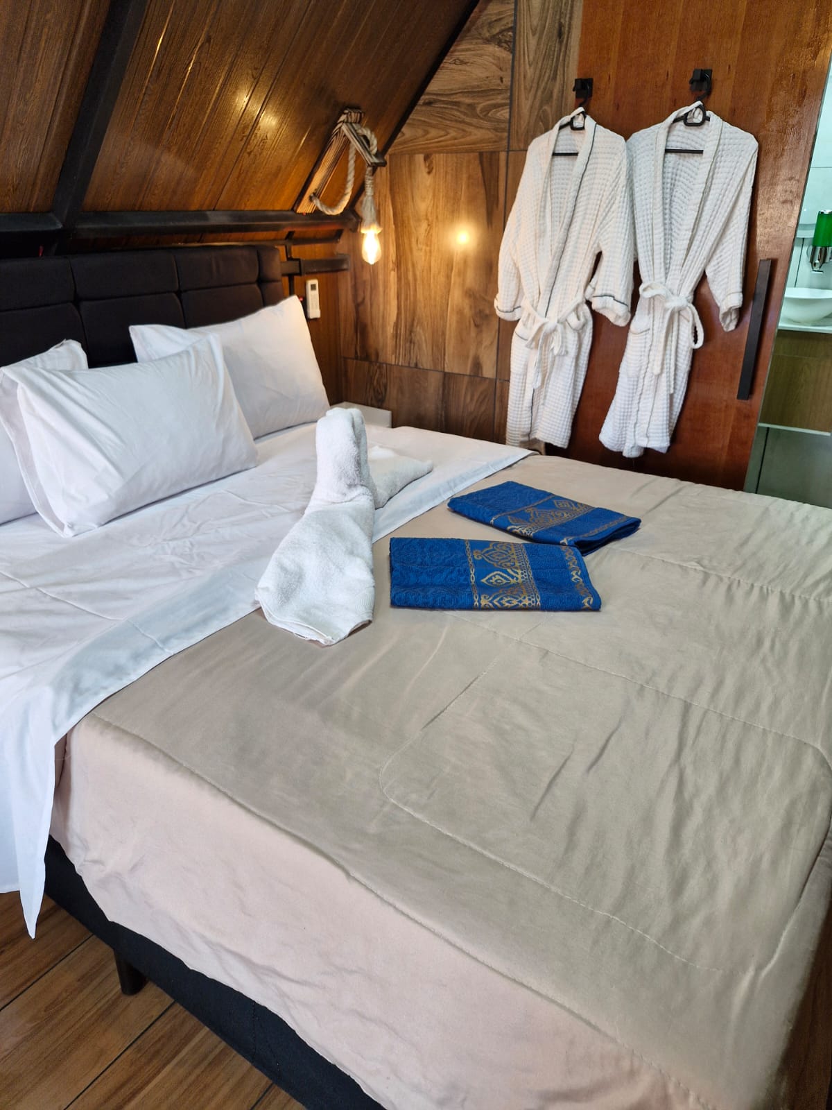 Imagem do quarto Chalé suite