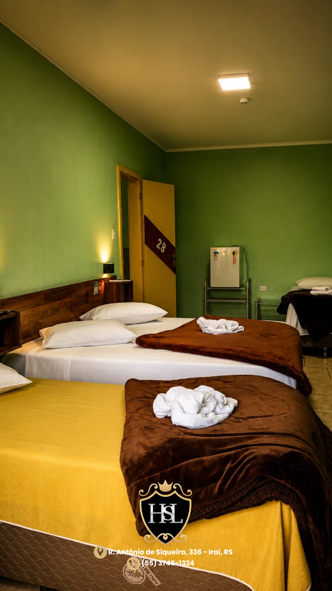 Imagem do quarto Quarto quádruplo com sacada