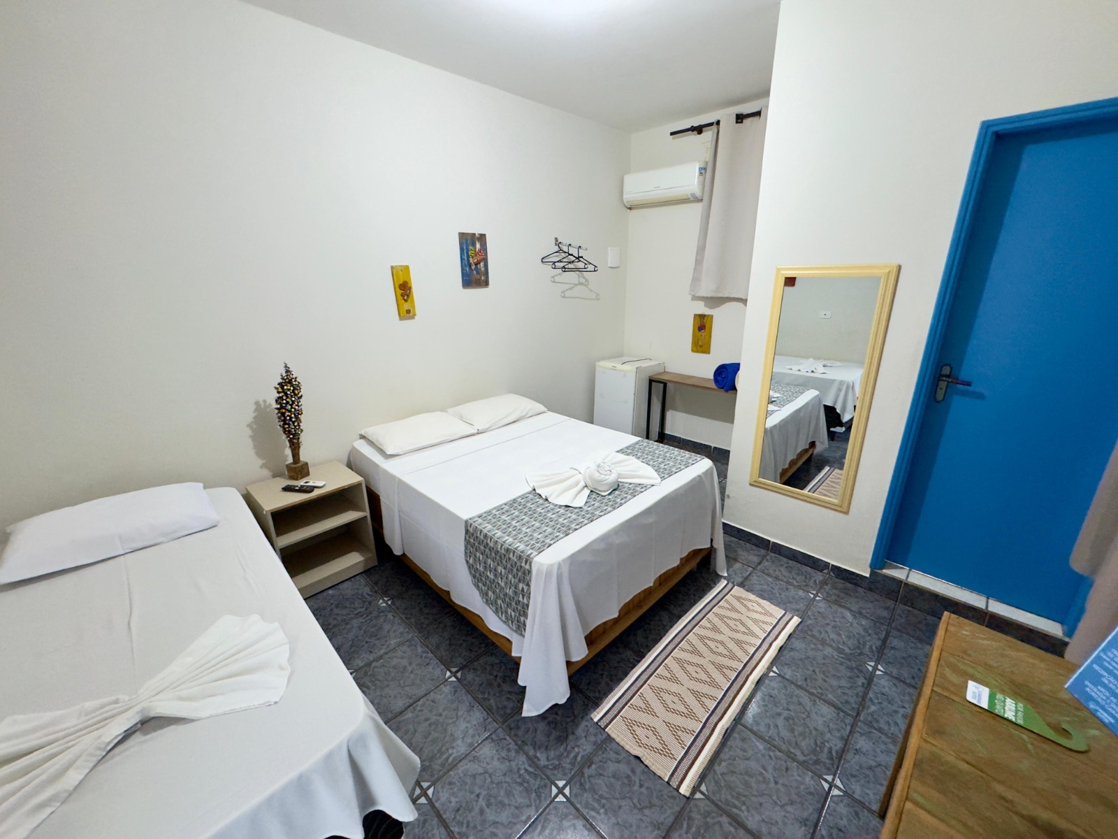 Imagem do quarto Apartamento triplo/Casal/Solteiro