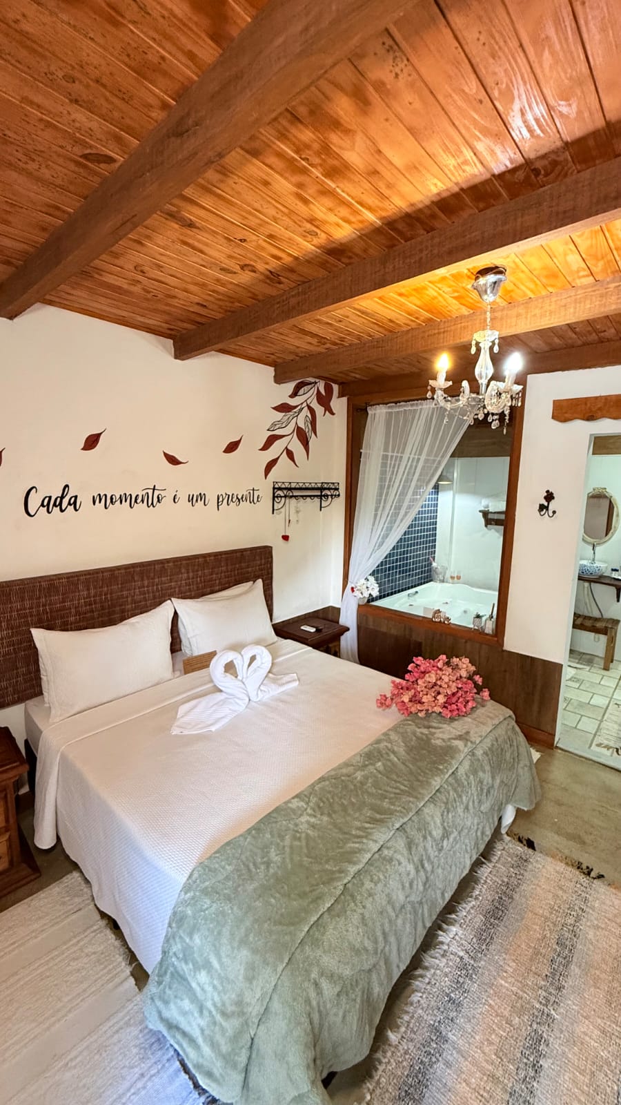 Imagem do quarto Suite com hidromassagem